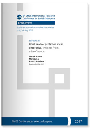 What is a fair profit for social enterprise? Insights from microfinance
