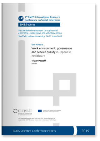Work environment, governance and service quality in Japanese healthcare