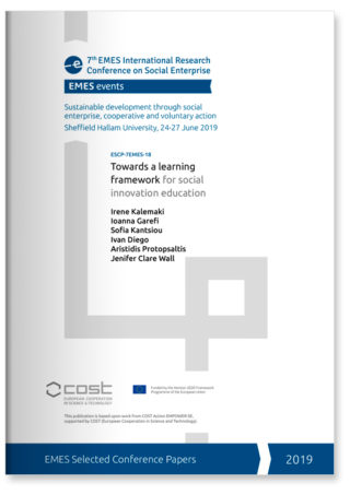 Towards a learning framework for social innovation education