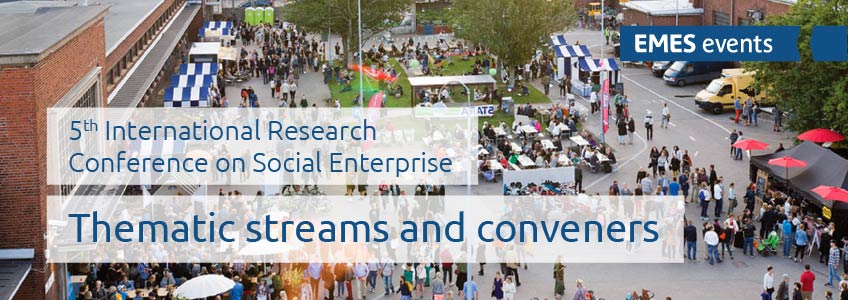 5EMESconf − Thematic streams and conveners