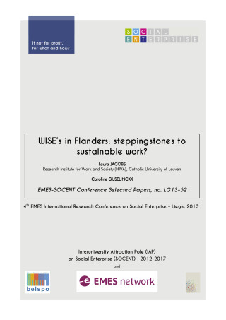WISE’s in Flanders: steppingstones to sustainable work?