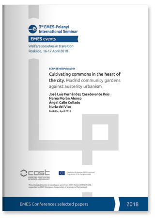 Cultivating commons in the heart of  the city. Madrid community gardens  against austerity urbanism