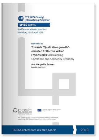 Towards “Qualitative growth”-oriented Collective Action Frameworks: Articulating Commons and Solidarity Economy